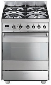 fornuis gasfornuis met elektrische oven Smeg C6GMX8 fornuis gasfornuis met elektrische oven C 6GMX8 C 6 GMX 8