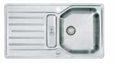 spoelbak inox Franke DIX684G1 spoelbak inox DIX 684G1 DIX 684 G 1
