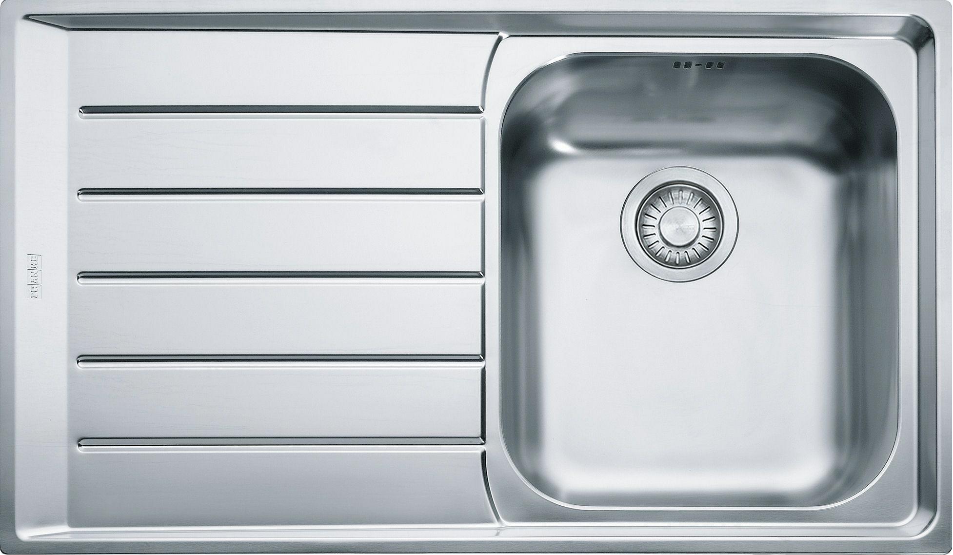 spoelbak inox microstructuur Franke NET611L1 spoelbak inox microstructuur NET 611L1 NET 611 L 1