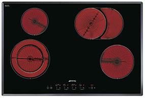 kookplaat Smeg SE2772TC2 kookplaat vitrokeramisch