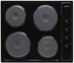 kookplaat elektrisch Smeg ELEMENTI SE435NE1 kookplaat elektrisch SE 435NE1 SE 435 NE 1